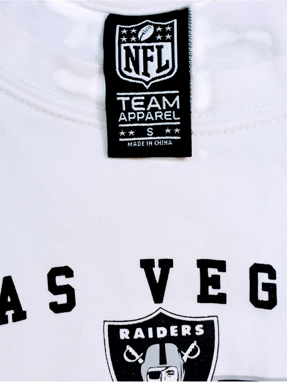 NFL White Las Vegas Raiders 2020 Short Sleeve Tee - Picture 3 of 4